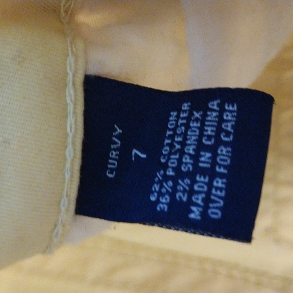 Reign size 7 Curvy yellow shorts - Picture 3 of 5